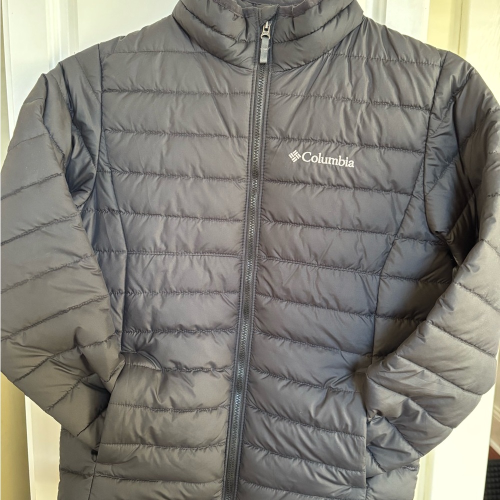 Columbia Black puffy jacket lk nw size 8